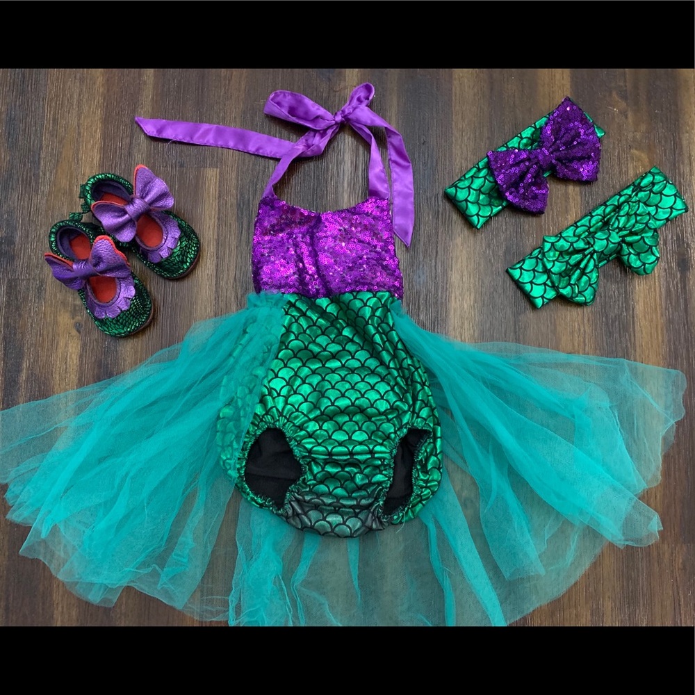 Baby mermaid costume